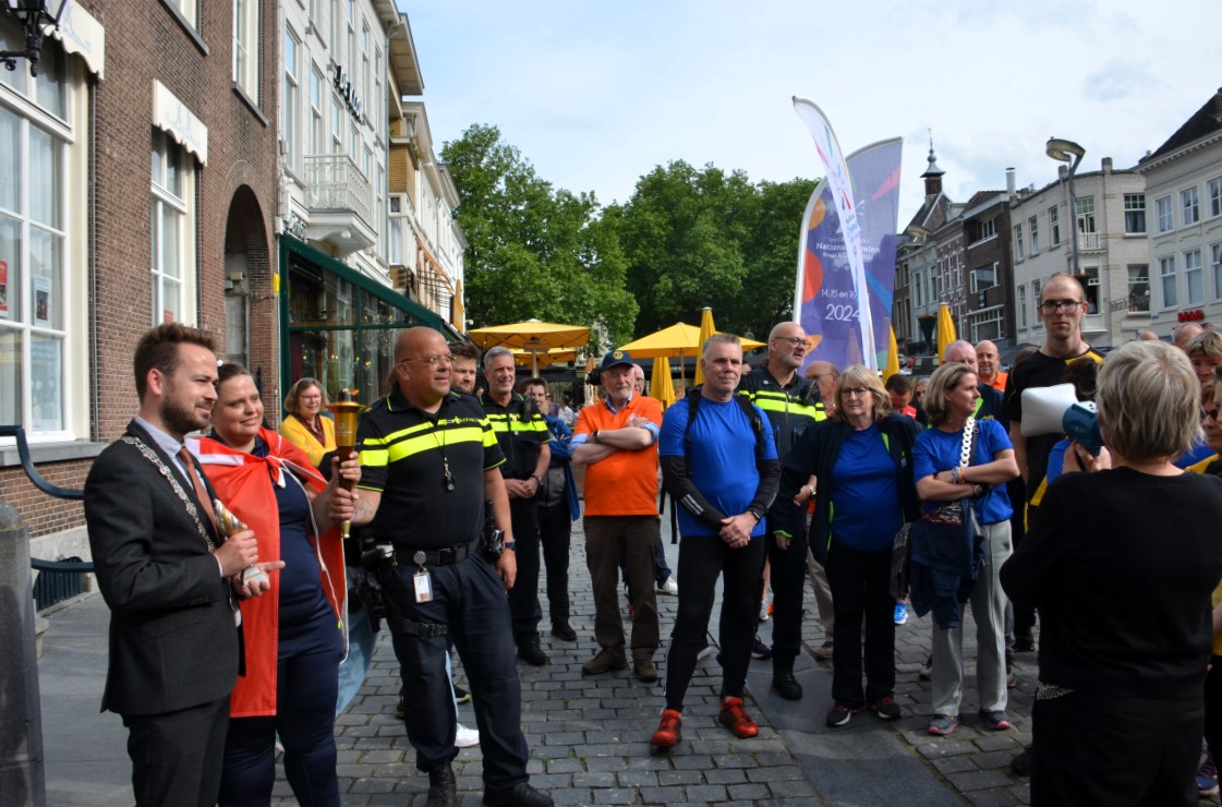 Arjen van Drunen bij Special Olympics