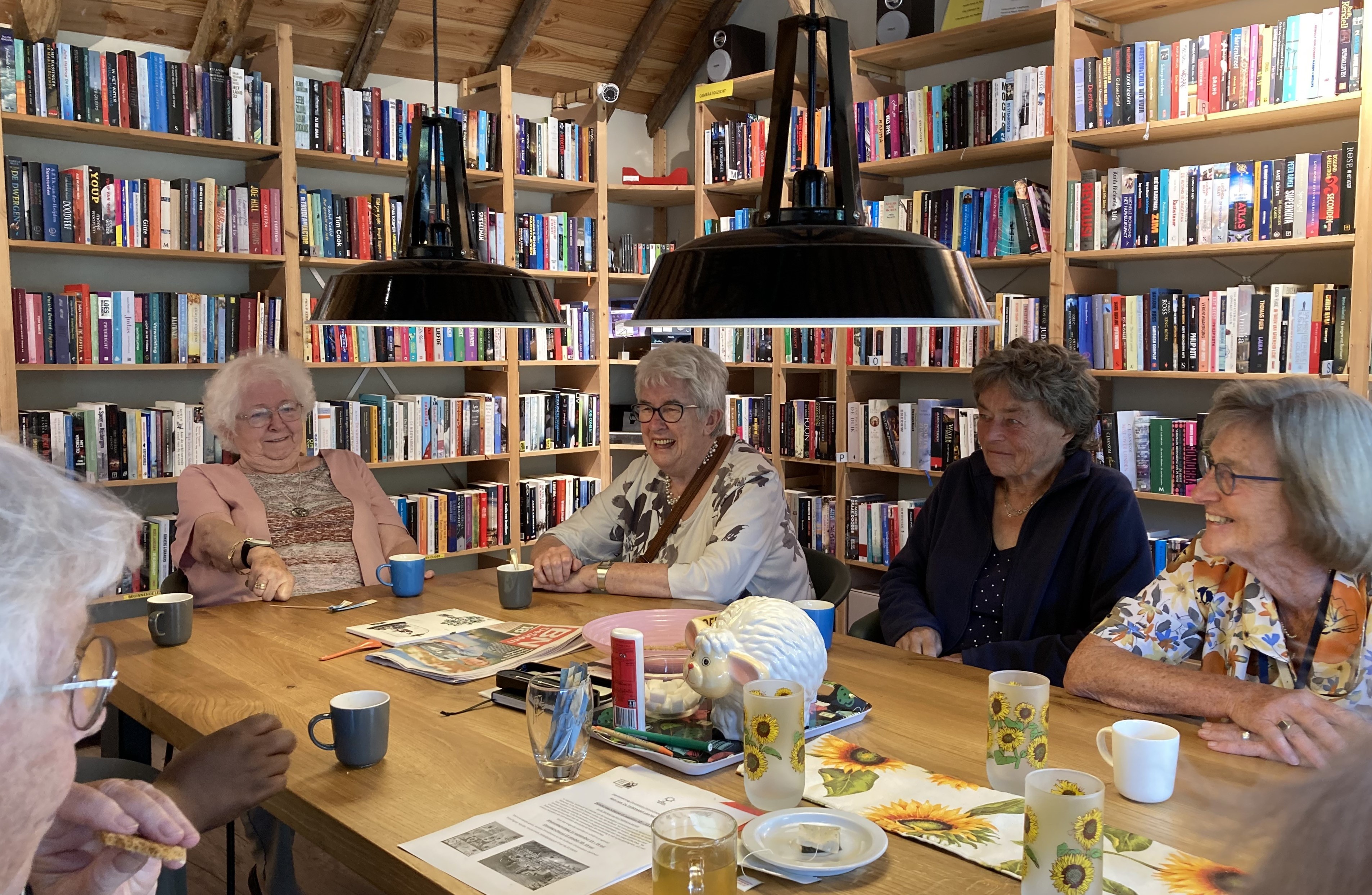 Lachen in de Huiskamer van Het Ruilboek