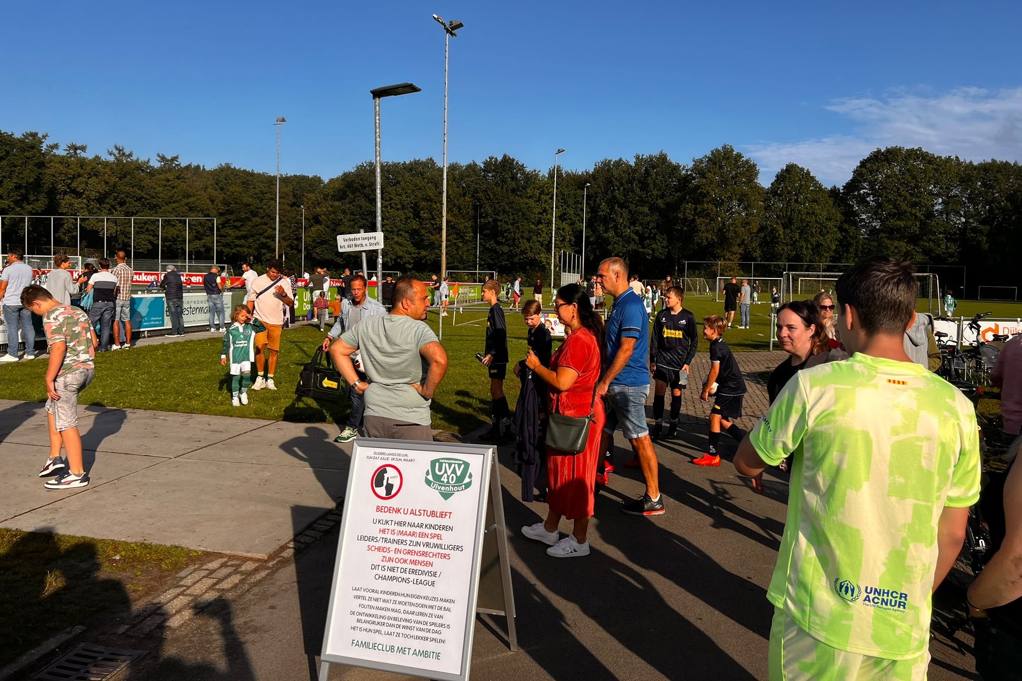 Ouders langs de lijn