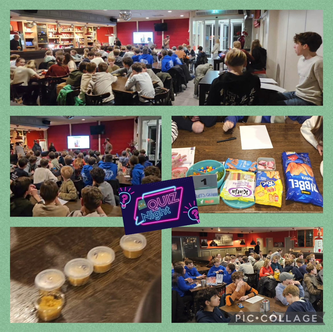 UHood Quiznight collage