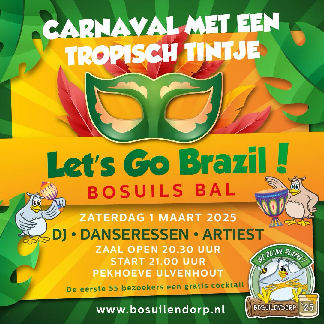 Tropisch Carnaval op 1 maart